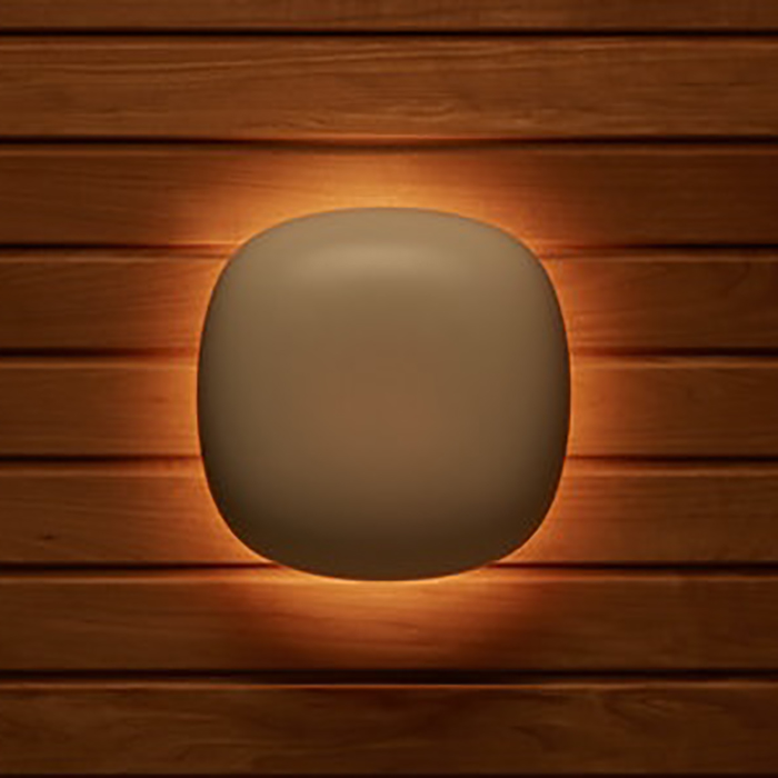 Bastuarmatur Löyly Vit Led 6W - Gallerbelysning - 6438524001779 - 1