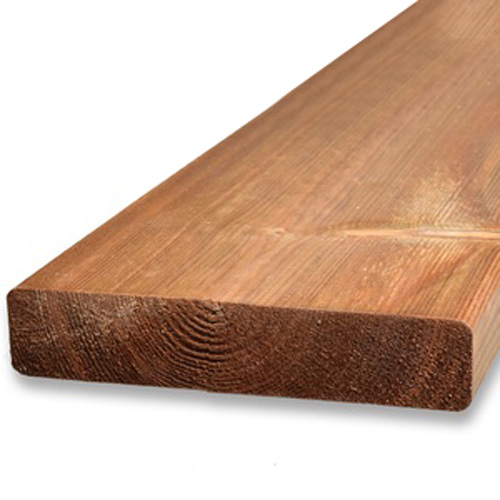 Trallbvirke 28x145 Brunt Kestopuu PHL - Tryckimpregnerad och väderbeständigt trä - 300003559 - 1