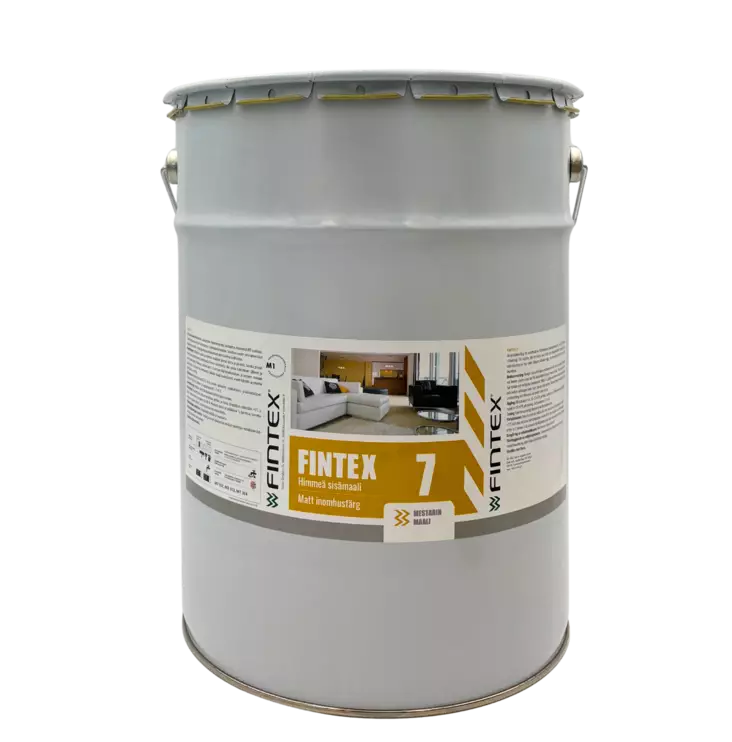 Fintex 7 Pintamaali 18L Valkoinen - Sisustusmaalit - 6418347000999 - 1
