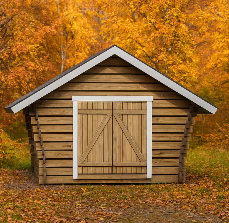 Timmerlada R10 Glesa Väggar 10M2 - Timmerlador - 300078129 - 1