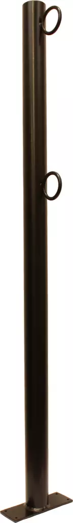 Köysitolppa 950 mm lenkki Ø 36 mm harmaa - Kaideköydet ja Tarvikkeet - 6408586890949 - 1