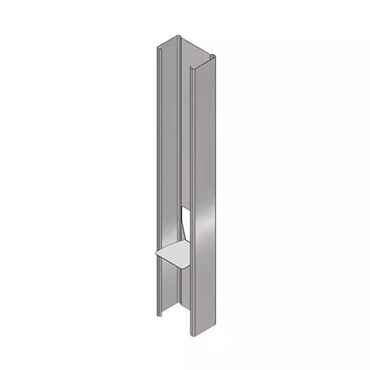 ML-läparanka 66/40 3000 mm - Stålreglar - 300072629 - 1
