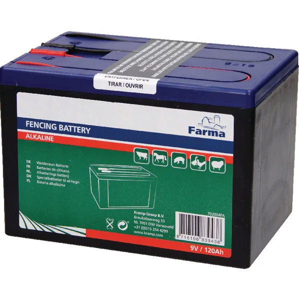 Akku Farma 9V 120Ah - Auton Akut ja Ajoneuvoakut - 702004FA - 1