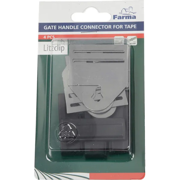Veräjänkahvaliitin Farma 40mm Nauhalle - Isolator för elstängsel - 702028FA - 1