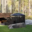 Kylpytynnyri Freetime IN L 40kW Kannella - Kylpytynnyrit ja Ulkoporealtaat - PLS1341D - 3