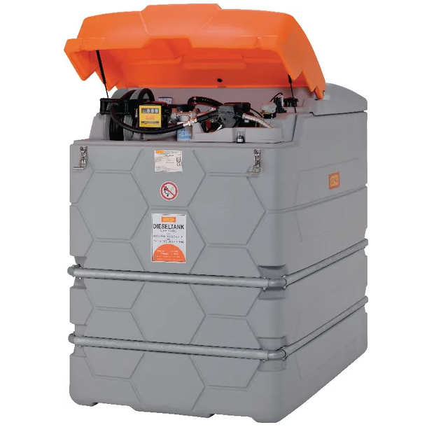 CUBE-tank Utomhus Premium 2500L - Diesel och AdBlue Tillbehör - 10299CEMO - 1