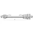 Nivelakseli Gopart 20 Laajakulma 1210mm - Laajakulma Nivelakselit - PTO20TWS1210GP - 3
