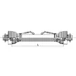 Nivelakseli Gopart 40 1 3/8" 1010mm - Vapaakytkin Nivelakselit - PTO40T1010ORCGP - 2