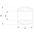 Vetovarren Pallo Kat. 3/2 (37x56mm) - Vetolaitteen Osat - LA956373GP - 2