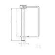 Sprint för fyrkantsrör 80/90 mm - Pilkemaster  Reservdelar - LPS1085GP - 2