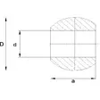 Lyftarmskula, Kat. 2/3 (284x64mm) - Traktordelar Länktillbehör - LA964284GP - 2