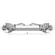 Kraftöverföringsaxel 560 mm - Kardanaxlar, frikoppling - PTO10Y21T560GP - 4