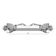 Kraftöverföringsaxel 1010 mm - Kardanaxlar, frikoppling - PTO60Y21T1010GP - 4