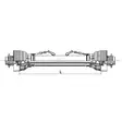Kraftöverföringsaxel 1010 mm - Kardanaxlar, frikoppling - PTO10Y21T1010GP - 5