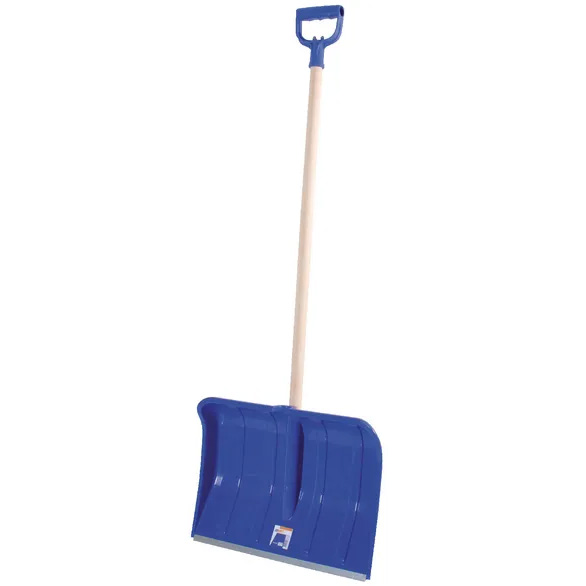 Snöraka med Träskaft 50cm Blå - Snöskovlar och snöskyfflar - 14054GP - 1