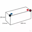 Batteri 12V 143Ah 900A Kramp - Bilbatterier och Fordonsbatterier - 643107090KR - 2