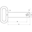 Hinaustappi HD 22x157mm - Vetolaitteen Osat - Z522157HKR - 2