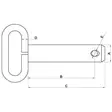 Hinaustappi HD 25x157mm - Vetolaitteen Osat - Z525157HKR - 2