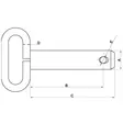 Hinaustappi HD 28x183mm - Vetolaitteen Osat - Z528183HKR - 2