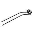 Karhottimen Piikki 600x100x10,5mm Kuhn - Pöyhinten ja Karhoittimien Osat - K8011670KR - 1