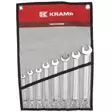 Blocknyckelsats 8 delar Kramp - Hylsor, ringnycklar - 1802015408KR - 1