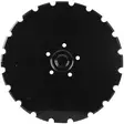 Tallrik Tandad Kupad 410x5mm - Delar till Såmaskiner - 451372KR - 1