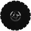 Lautanen Lovitettu Kupera 450x5mm - Lautasäkeen Osat - 466947KR - 1