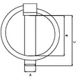 Rengassokka 10x36/45mm - Rengassokat, Vanttiruuvit - LP10KR - 2