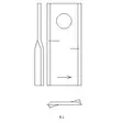 Knivblad 35x45x95mm Ø 16mm Vänster - Delar för Slåttermaskin - 56151210KR - 2