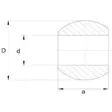 Lyftarmskula HD Kat. 3/2 (28x64mm) - Traktordelar Länktillbehör - LA964284KR - 2