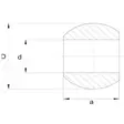 Vetovarren Pallo HD Kat. 3 (37x64mm) - Vetolaitteen Osat - LA964370KR - 2