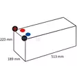 Batteri Kramp 12V 140 Ah 760A - Bilbatterier och Fordonsbatterier - 640035076KR - 2