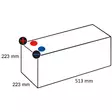 Batteri Kramp 12V 180 Ah 1400A - Bilbatterier och Fordonsbatterier - 680011140KR - 2
