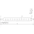 Reikäpuomi Cat 2 - 920mm 7 Reikää - Maatalouskoneiden Varaosat - Z628962KR - 2