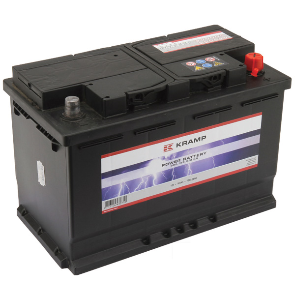 Akku Kramp 12V 100Ah 720A Käynnistysakku - Auton Akut ja Ajoneuvoakut - 600123072KR - 1