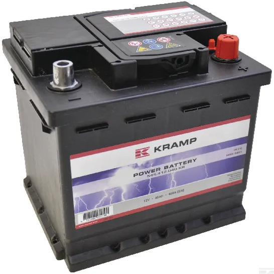 Akku Kramp 12V 45 Ah 400A Käynnistysakku - Auton Akut ja Ajoneuvoakut - 545412040KR - 1