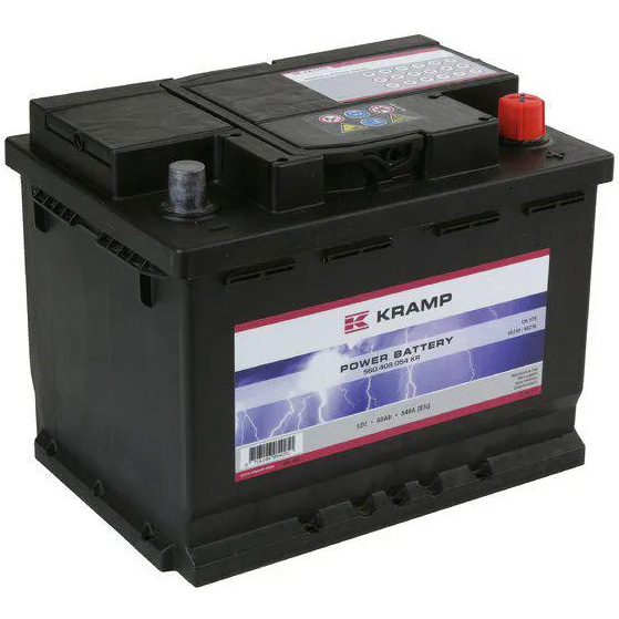 Akku Kramp 12V 60Ah 540A Käynnistysakku - Auton Akut ja Ajoneuvoakut - 560408054KR - 1