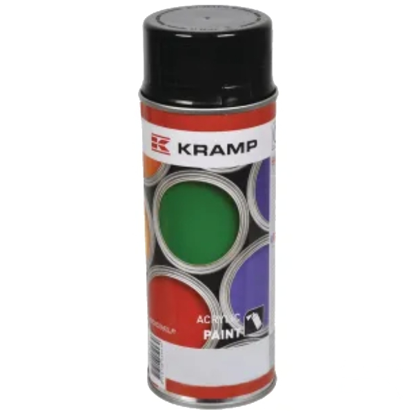 Maali Kramp Matta Musta 400ml - Maskinfärger och Karossfärger - 919004KR - 1