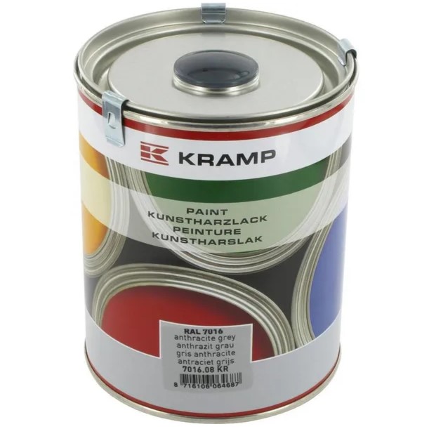 Färg RAL 7016 Antracitgrå 1L - Maskinfärger och Karossfärger - 701608KR - 1