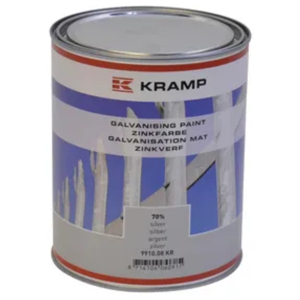 Sinkkimaali 70% Kramp 1 L - Maskinfärger och Karossfärger - 991008KR - 1