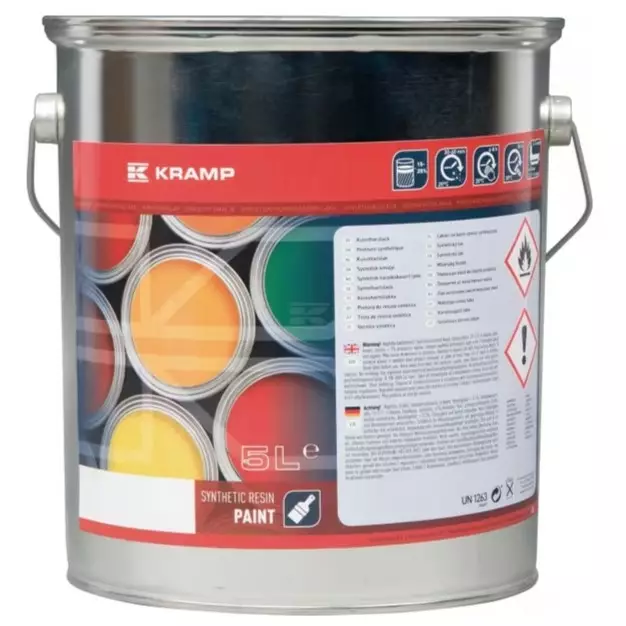 Maskinfärg Orange, RAL 2145, 5 liter - Maskinfärger och Karossfärger - 214512KR - 1