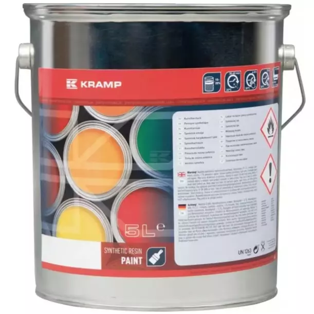 Maskinfärg Röd, RAL 3578, 5 liter - Maskinfärger och Karossfärger - 357812KR - 1