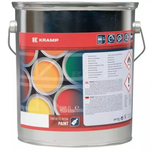 Maskinfärg Grön, RAL 6105, 5 liter - Maskinfärger och Karossfärger - 610512KR - 1