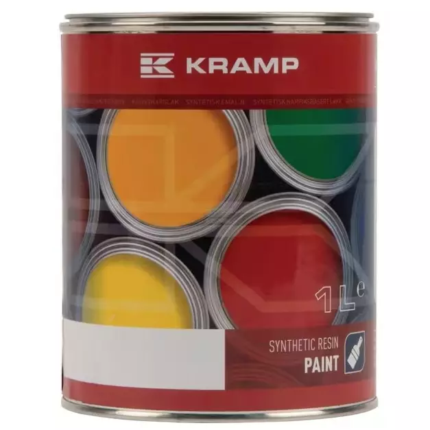 Maskinfärg Grön, RAL 6210, 1Liter - Maskinfärger och Karossfärger - 621008KR - 1