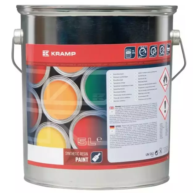 Maskinfärg Grön, RAL 6330, 5 liter - Maskinfärger och Karossfärger - 633012KR - 1