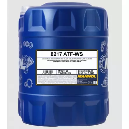 Mannol ATF WS Automatic Special, 20L - Släpvagns- och transmissionsoljor - ATFWS - 2