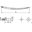 Etukuormaajan Piikki 1240mm Kartio 2 - Trukkipiikit Uudet - 5193241162S - 3