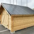 Plåttakspaket Timmerlada S10 R-20 - Takpaket för Timmerlador - HLR10S - 4